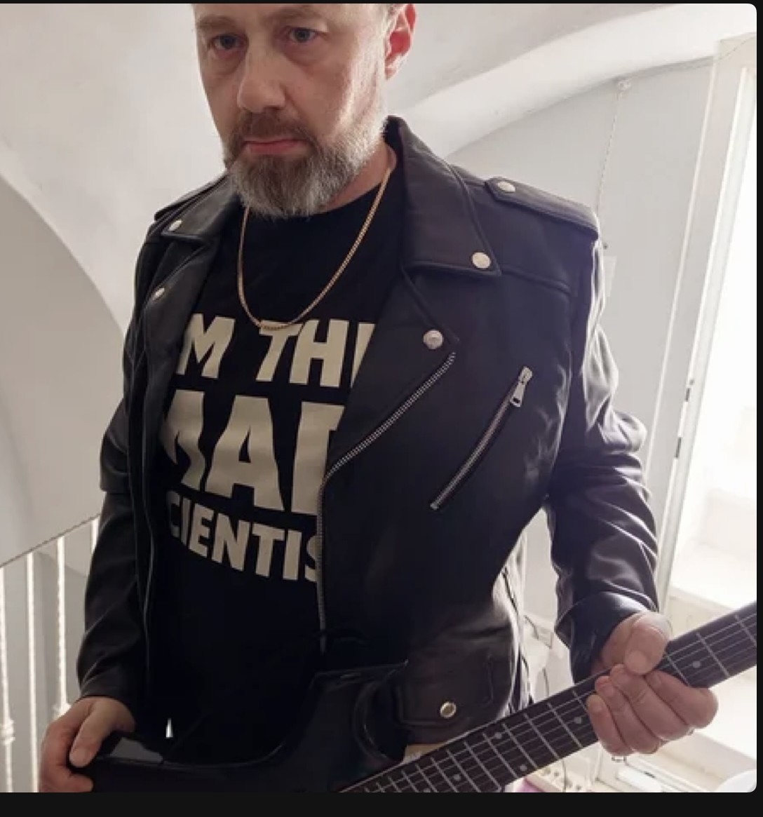 Gigi Burdo — Italian heavy metal artist known as The Mad Scientist