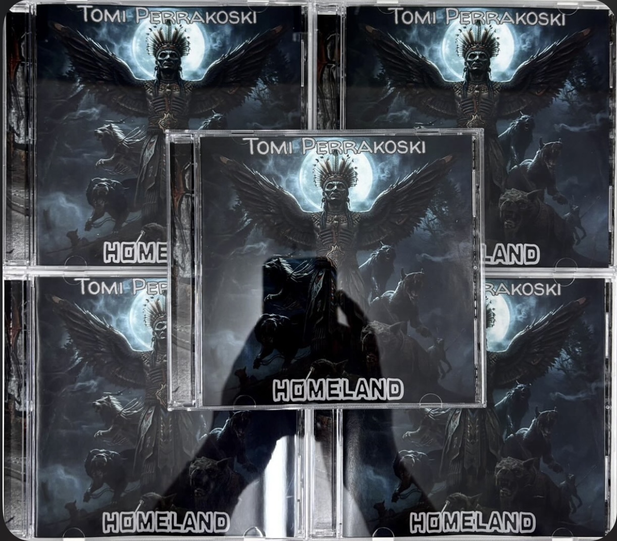 Tomi Perrakoski — Homeland 2026 album cover