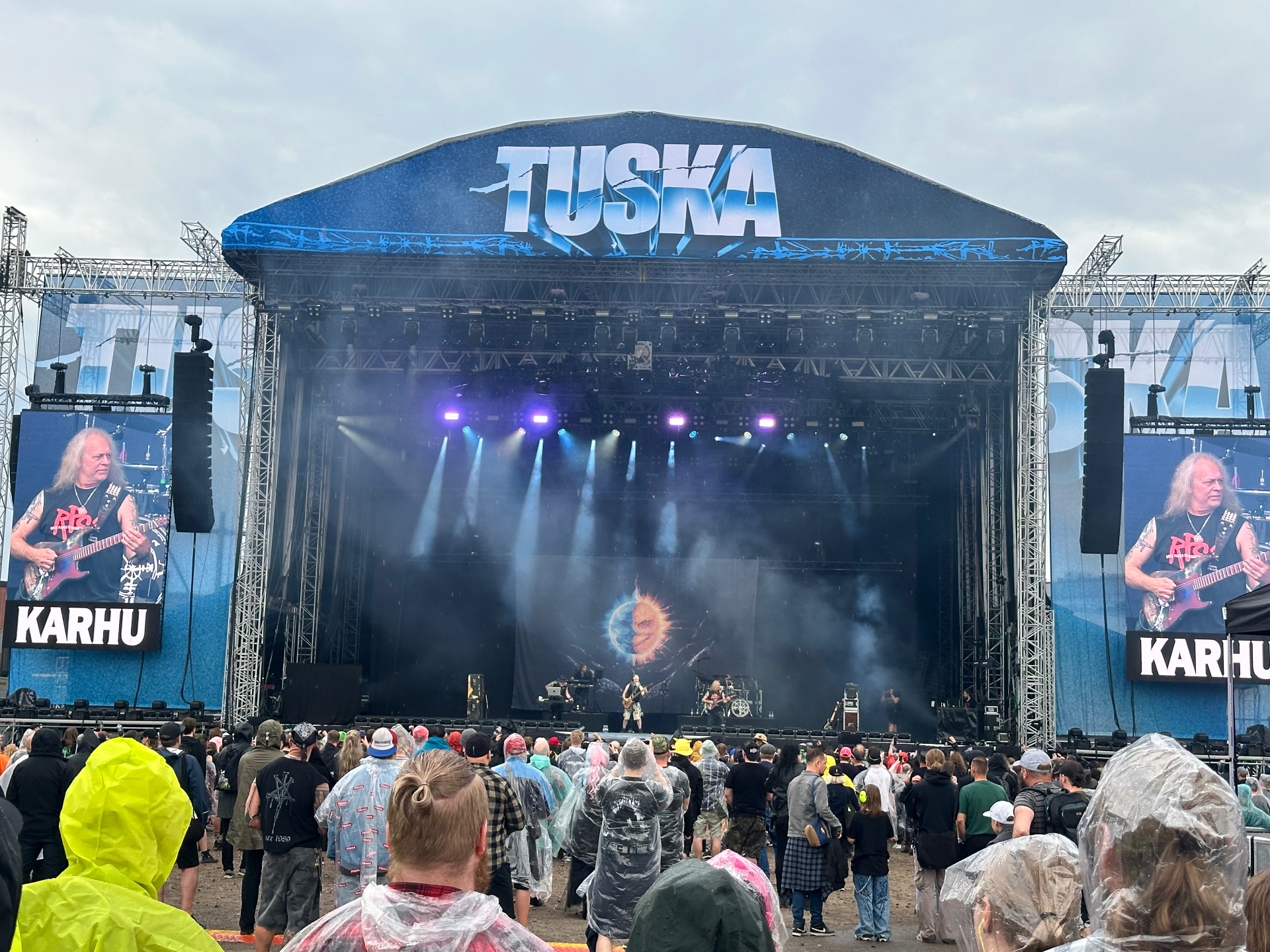 Tarot performing on the Tuska main stage on Day 3 of Tuska Festival 2026 in Helsinki
